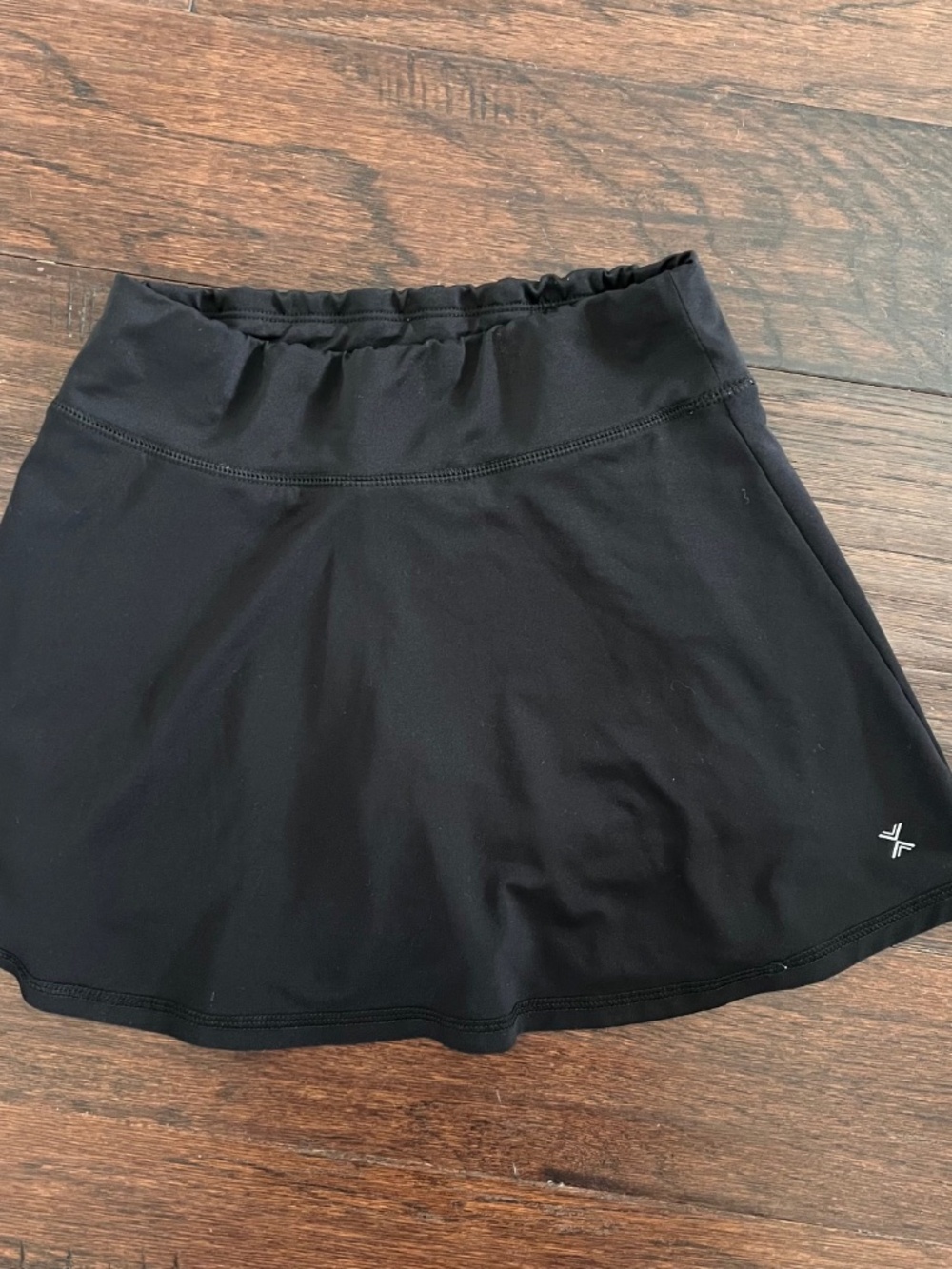 Xersion Kids Black Athletic Skirt With Shorts Size M 10/12